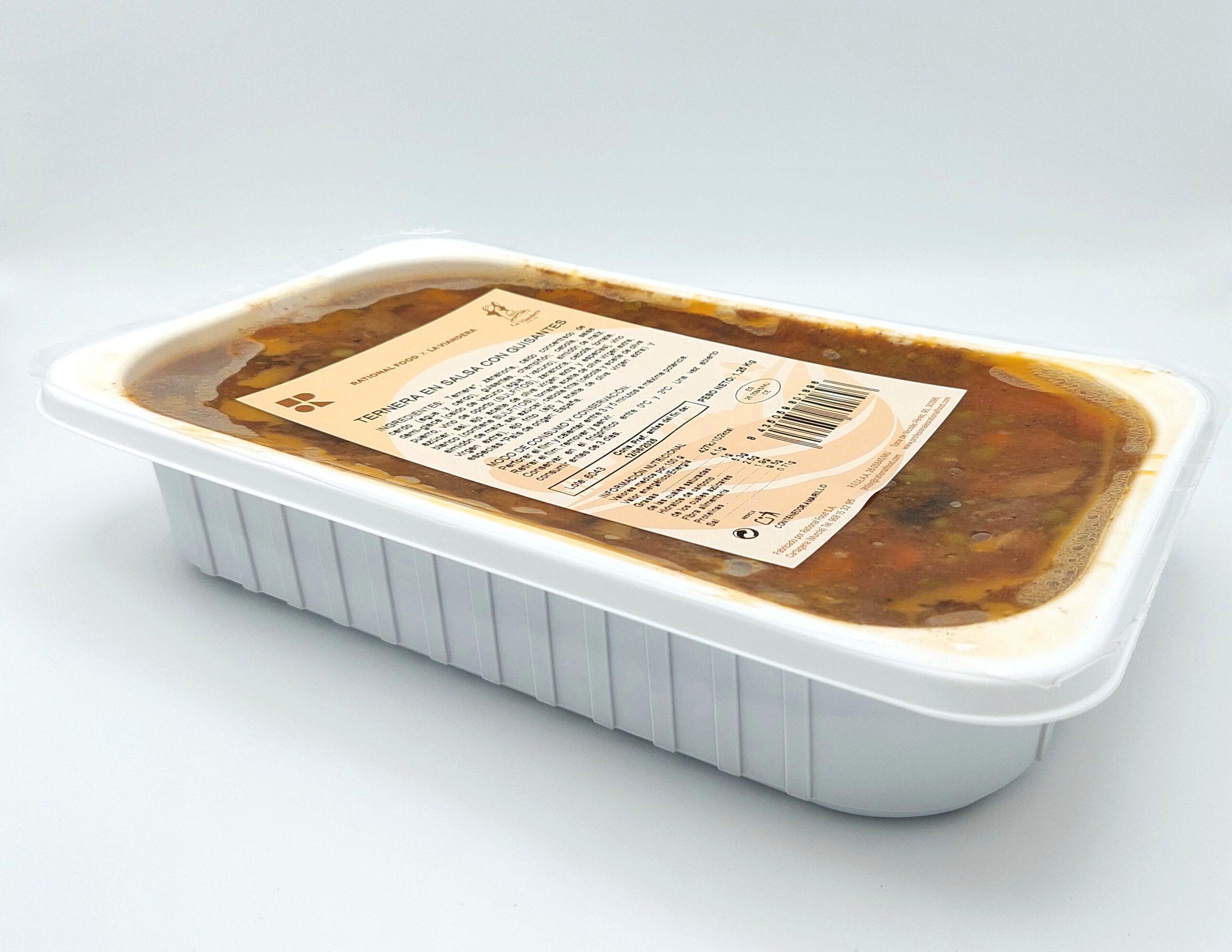 Ternera en salsa con guisantes - Imagen 2