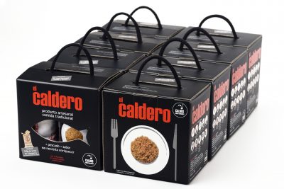 Caldo El Caldero + arroz Calasparra - Caja 8 unidades